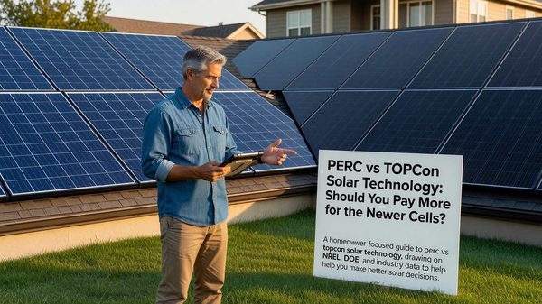 PERC vs TOPCon Solar Technology: Should You Pay More for the Newer Cells?