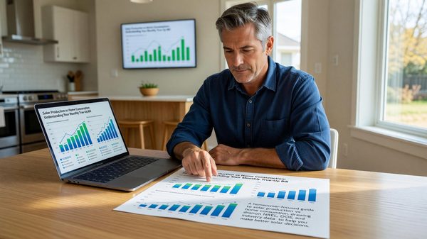 Solar Production vs Home Consumption: Understanding Your Monthly True-Up Bill